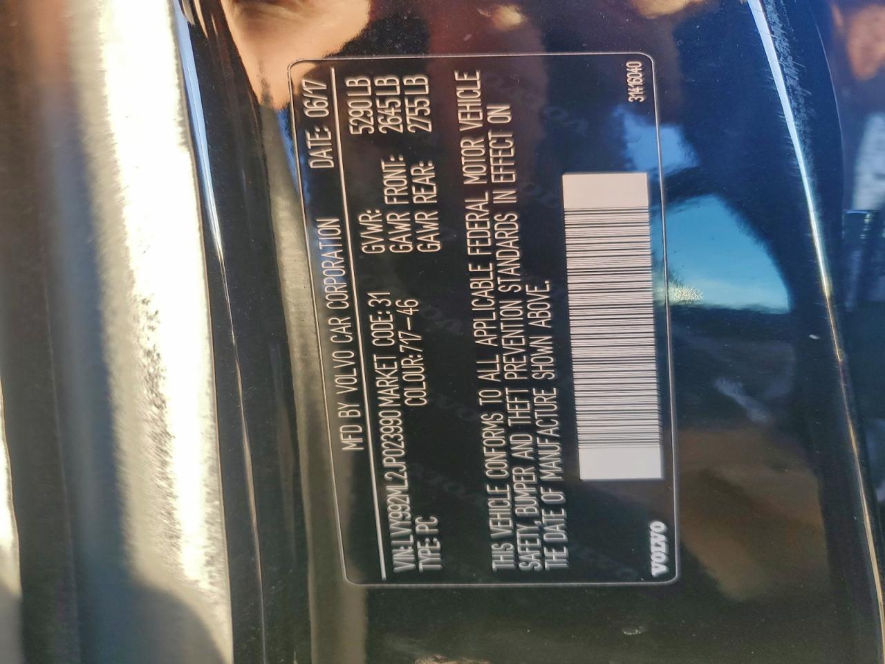 2018 VOLVO S90 T6 INSCRIPTION photo 23