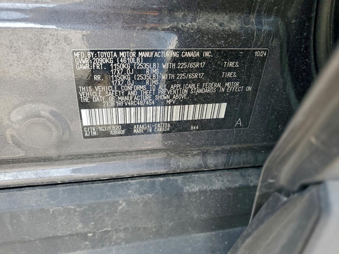 2024 TOYOTA RAV4 LE photo 23