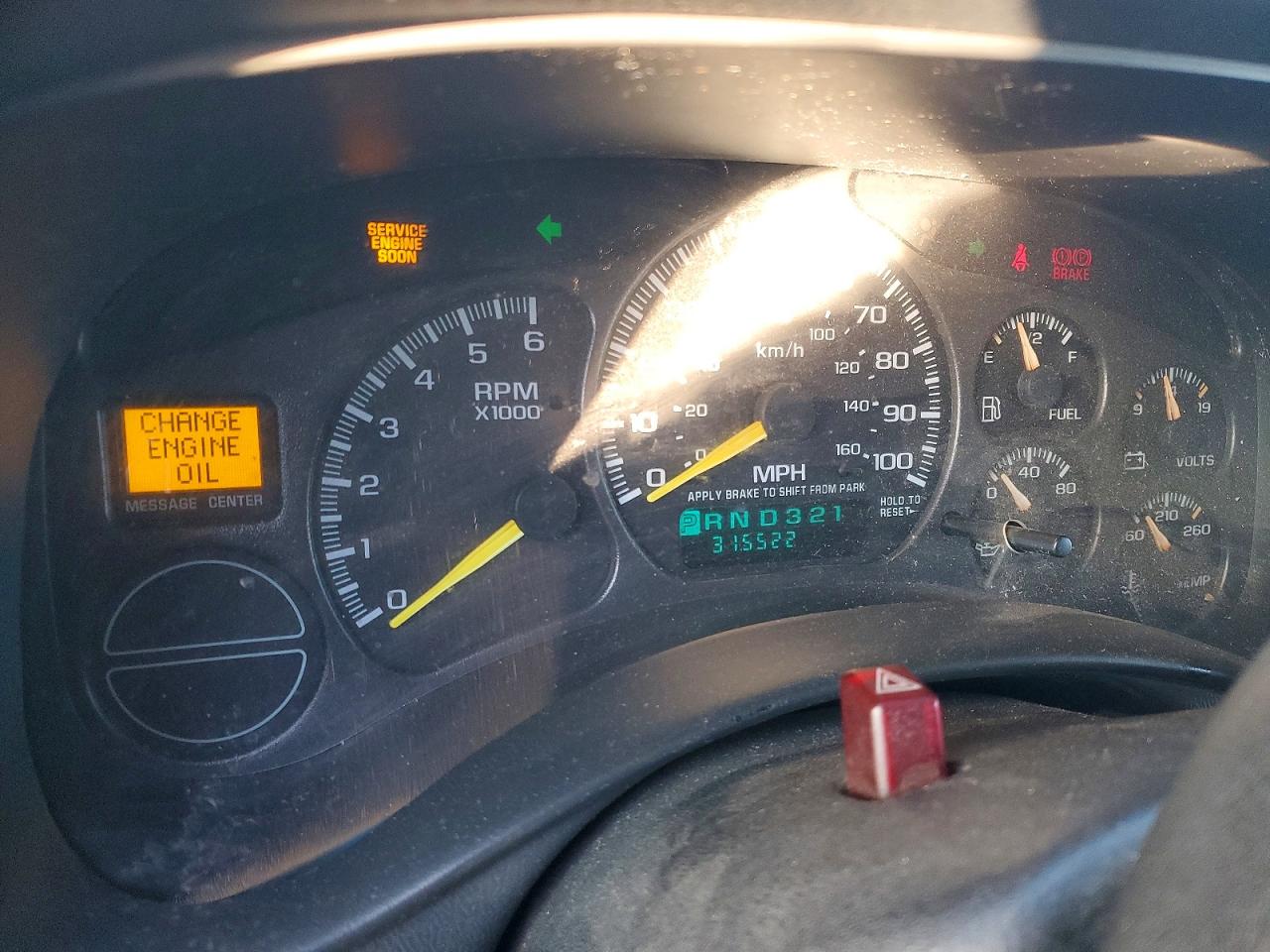 2001 CHEVROLET TAHOE K1500 photo 9