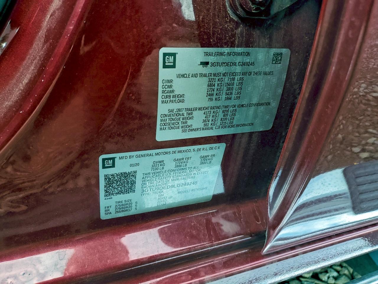 2020 GMC SIERRA K1500 SLT photo 13