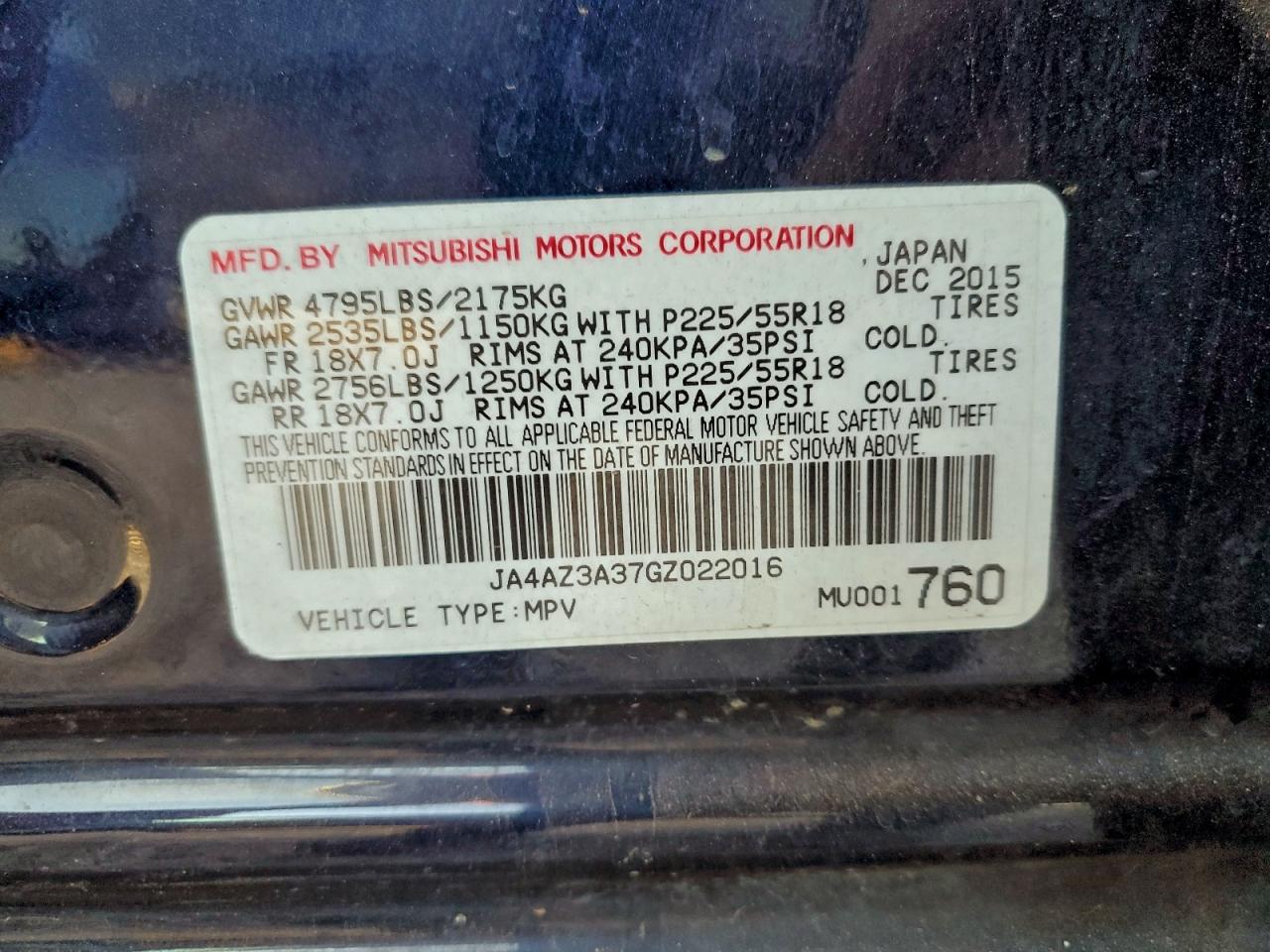 2016 MITSUBISHI OUTLANDER SE photo 13