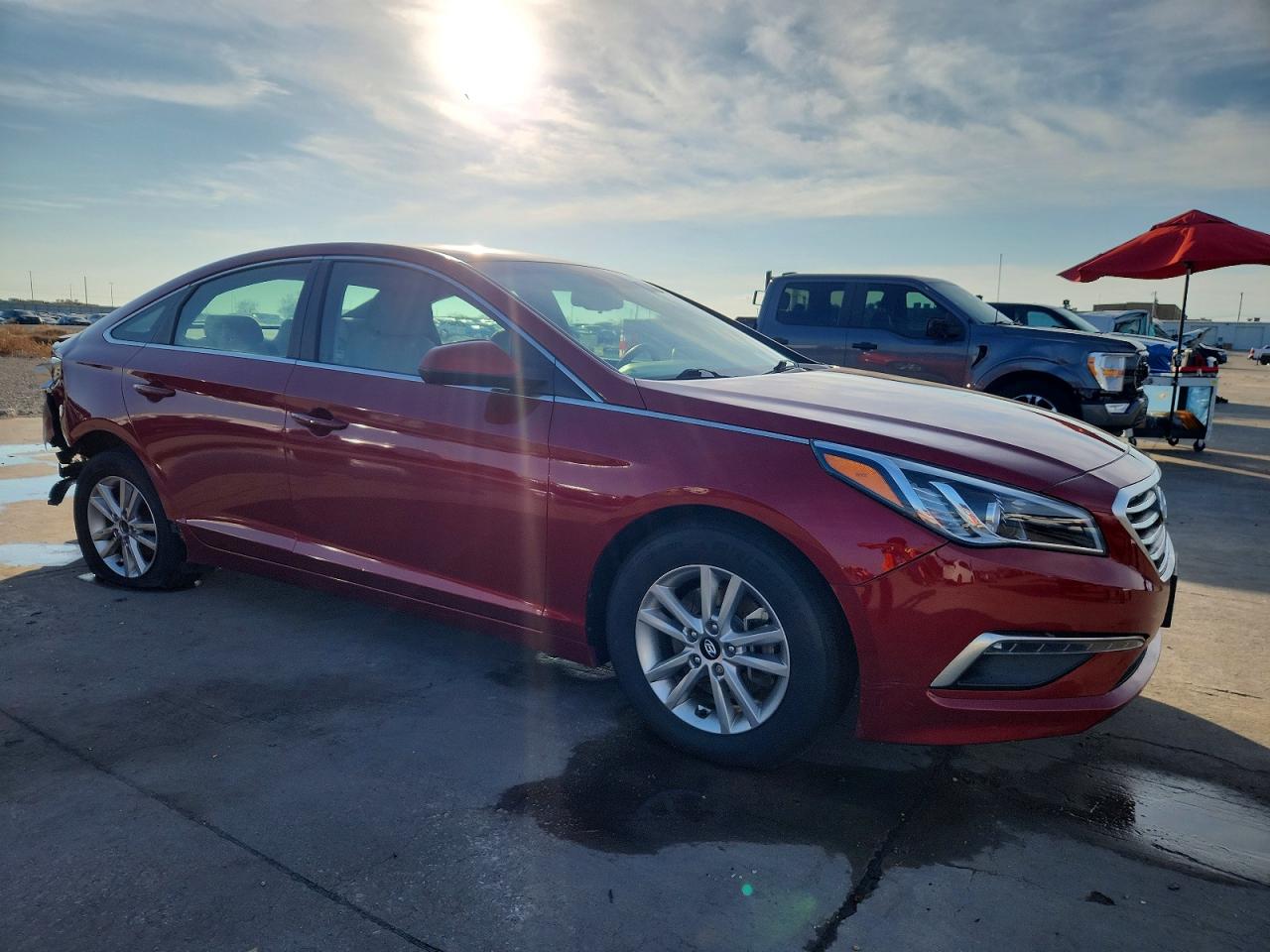 2015 HYUNDAI SONATA SE photo 4