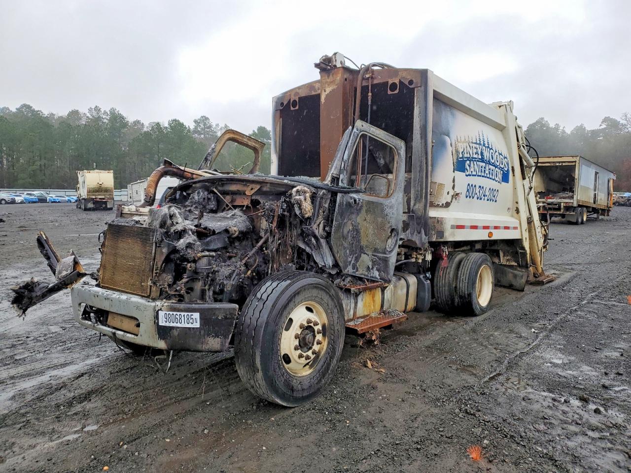 2019 FREIGHTLINER BUSINESS CLASS M2 REFUSE TRUCK photo 2