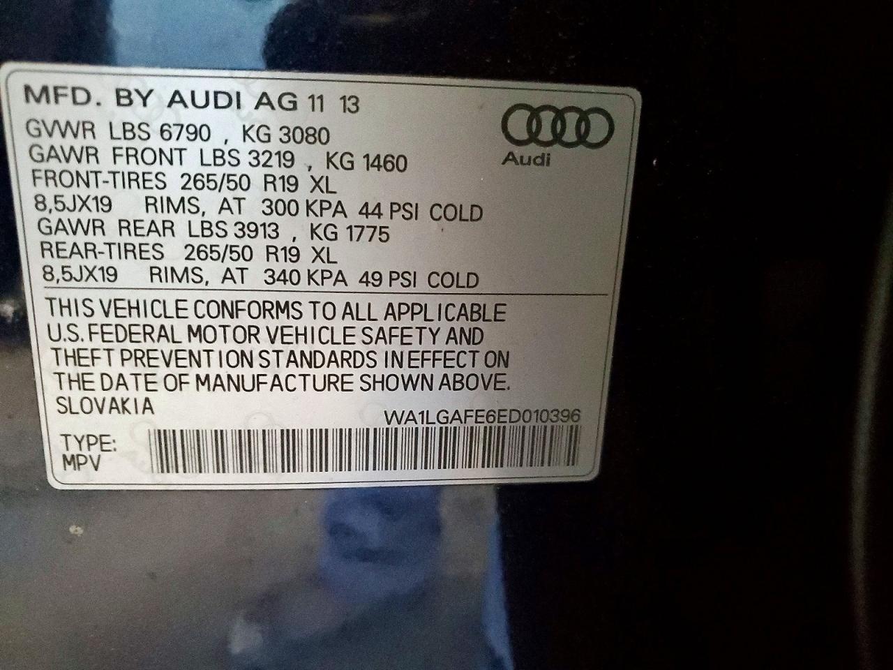 2014 AUDI Q7 PREMIUM PLUS photo 12