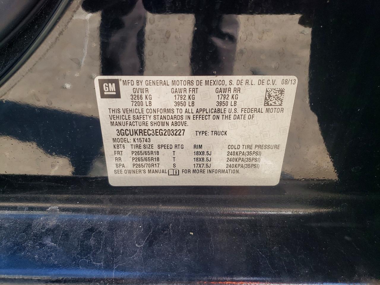 2014 CHEVROLET SILVERADO K1500 LT photo 12