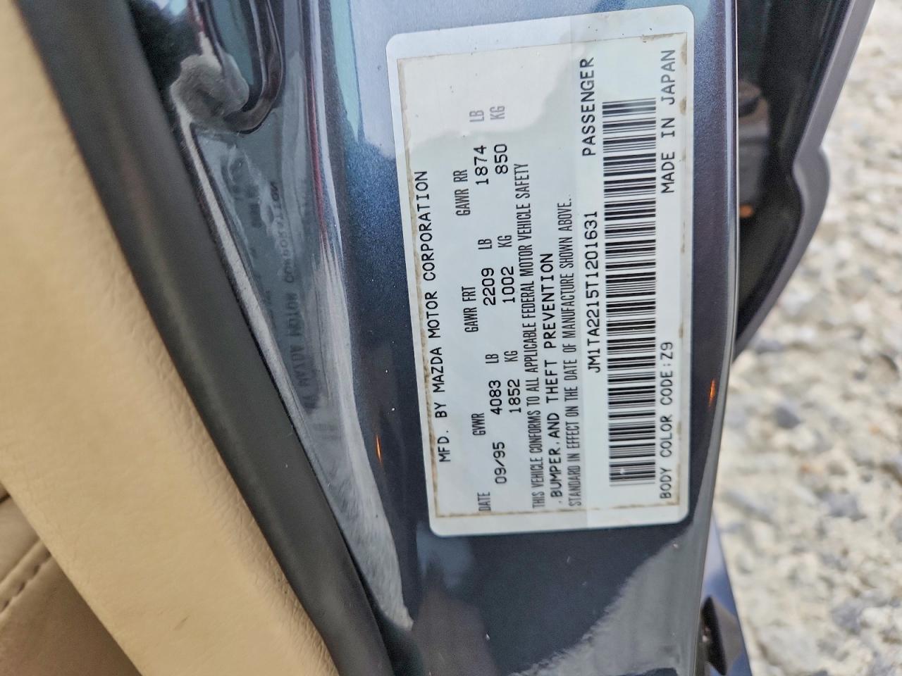 1996 MAZDA MILLENIA BASE photo 23