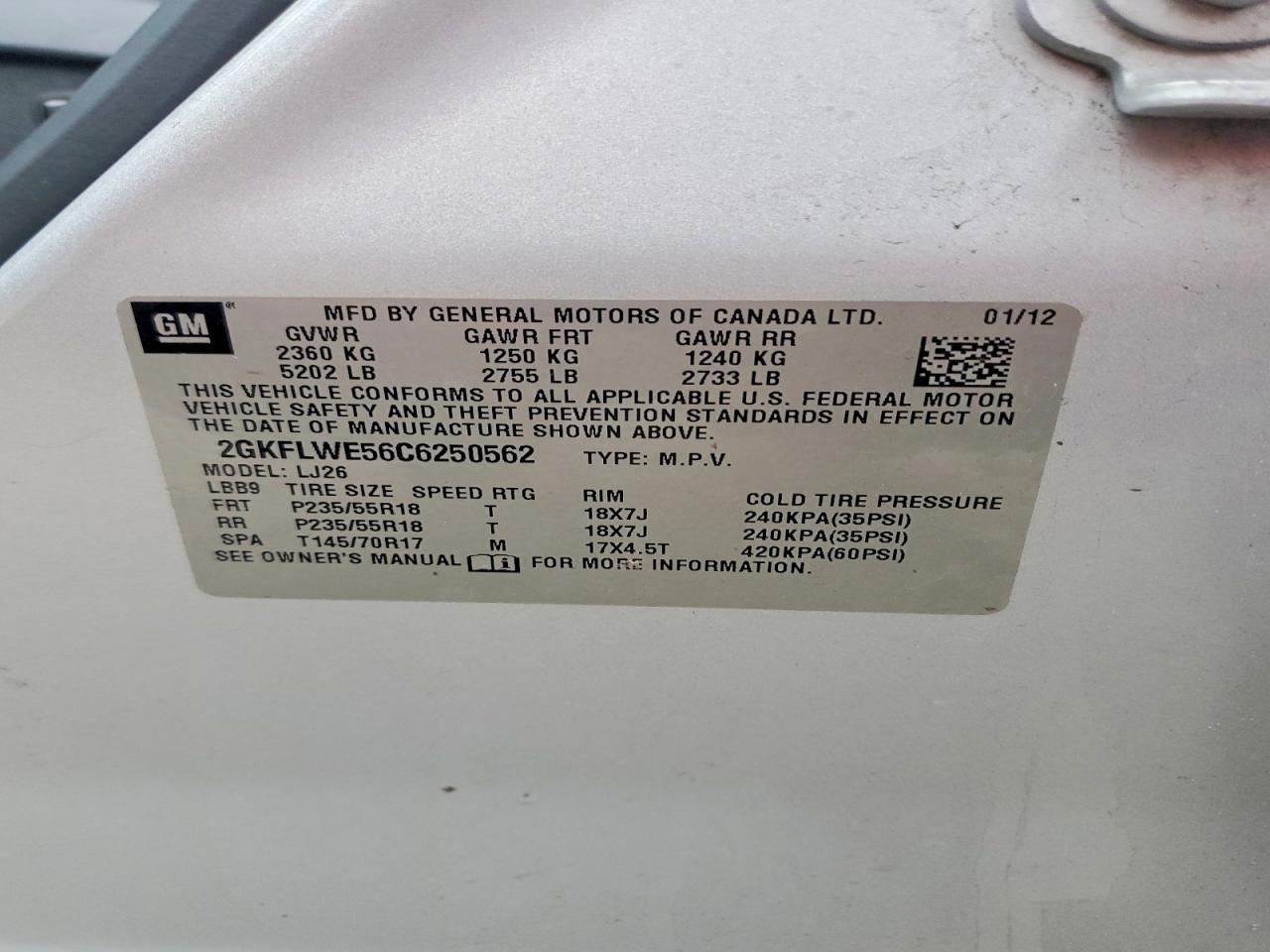 2012 GMC TERRAIN SLT photo 13