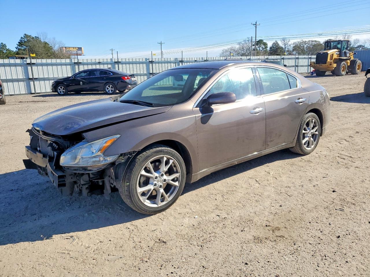 2013 NISSAN MAXIMA S — FRONT END damage — photo 1