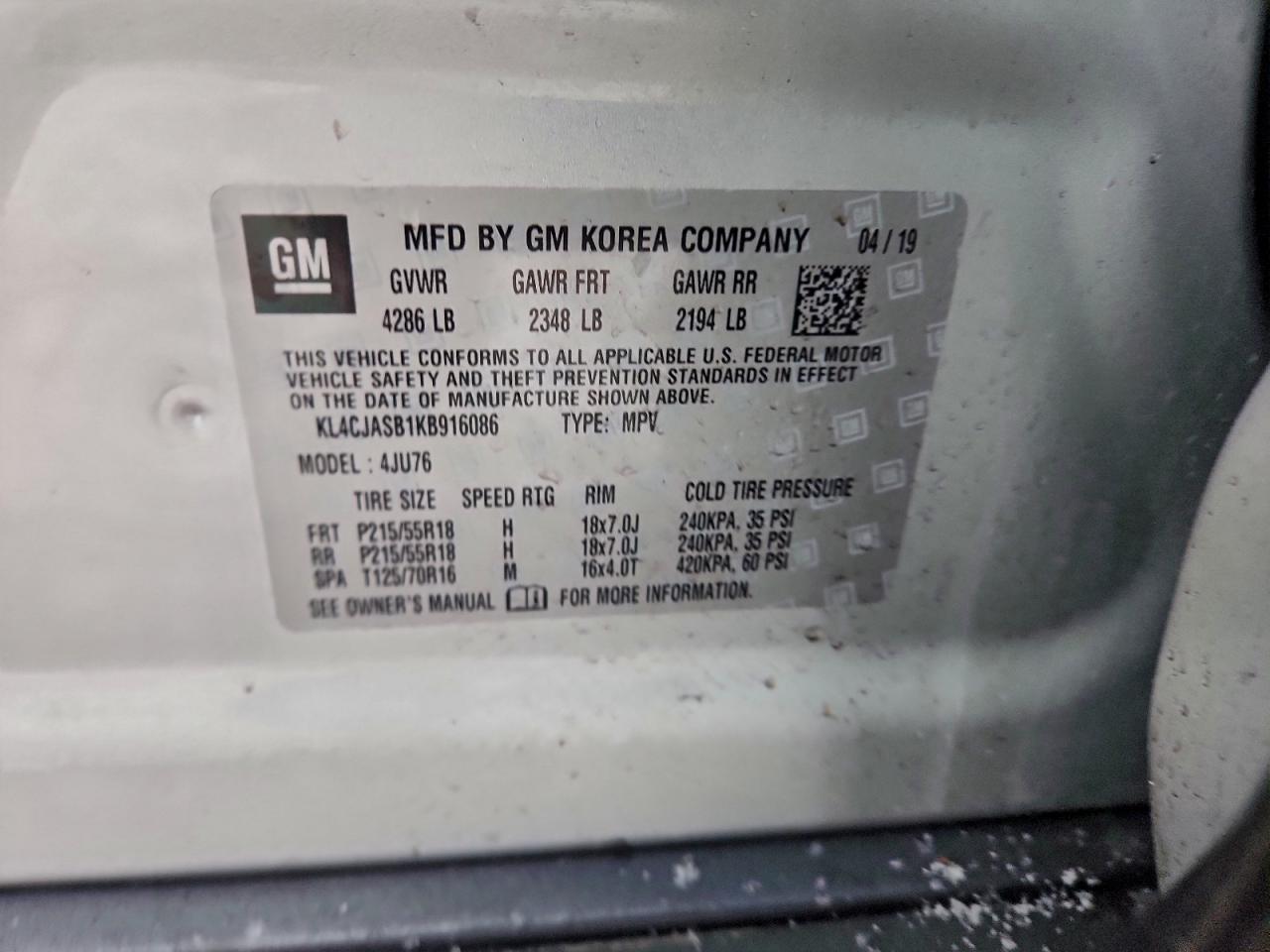2019 BUICK ENCORE PREFERRED photo 12