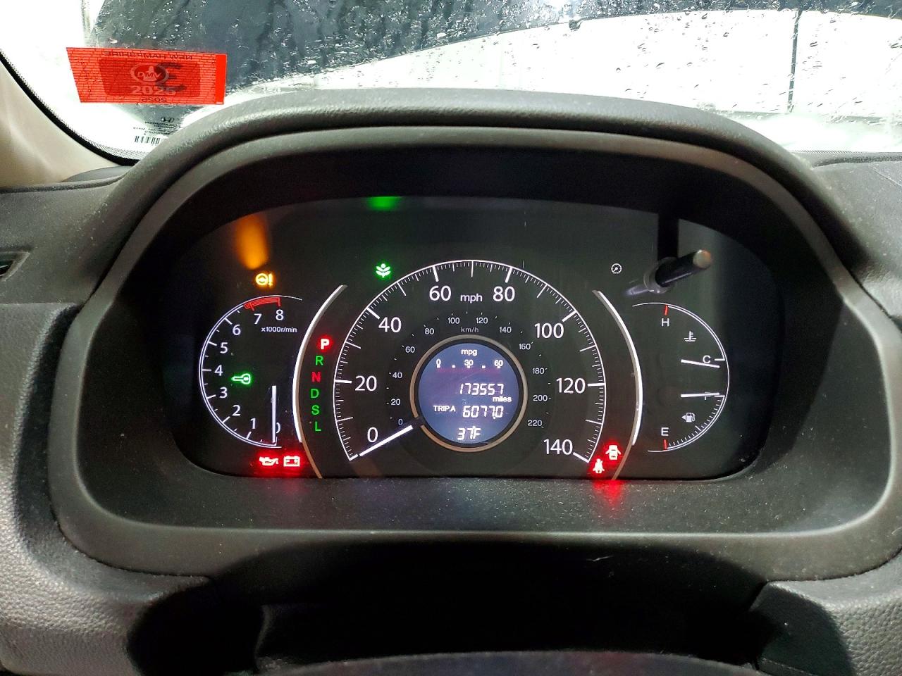 2015 HONDA CR-V LX photo 9