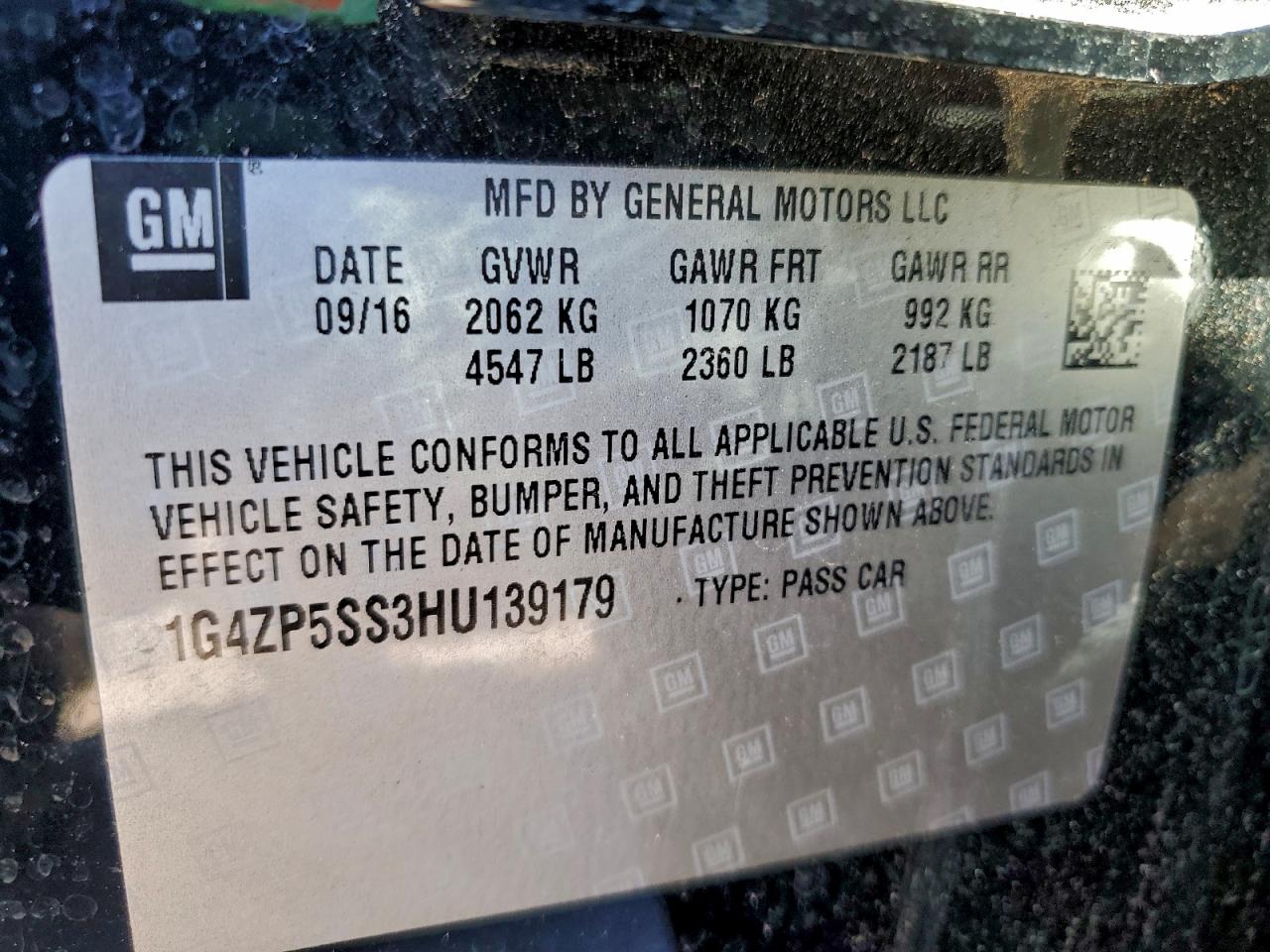 2017 BUICK LACROSSE ESSENCE photo 12