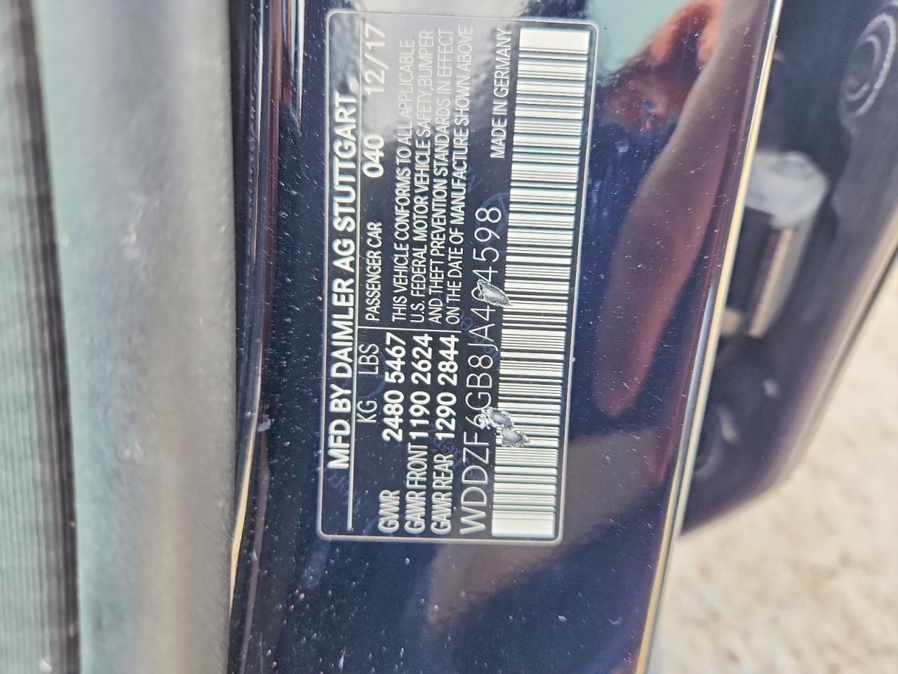2018 MERCEDES-BENZ E 400 4MATIC photo 12
