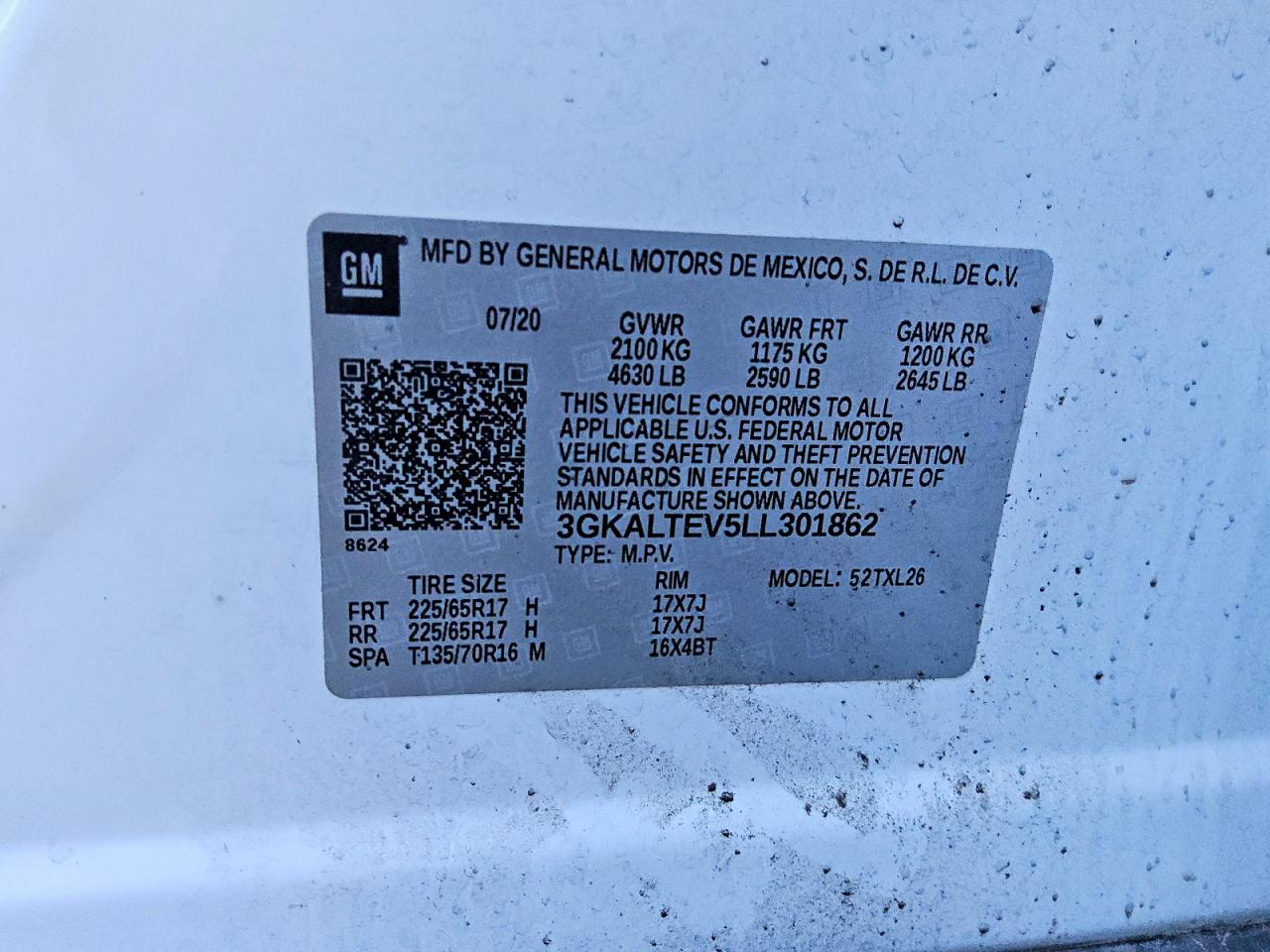 2020 GMC TERRAIN SLE photo 14