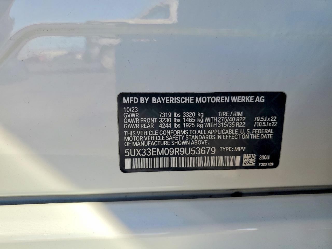 2024 BMW X7 M60I photo 12