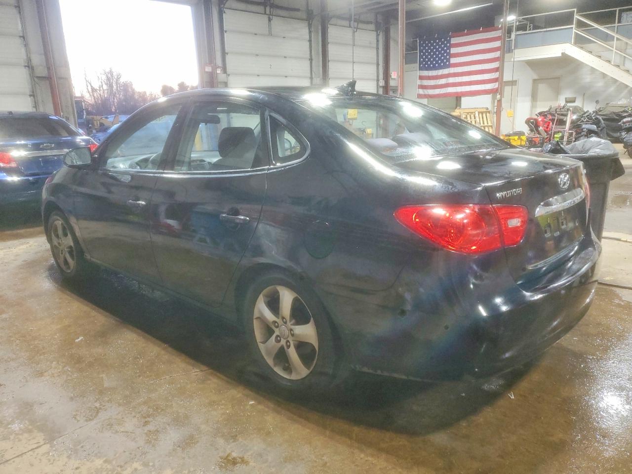 2010 HYUNDAI ELANTRA BLUE photo 2