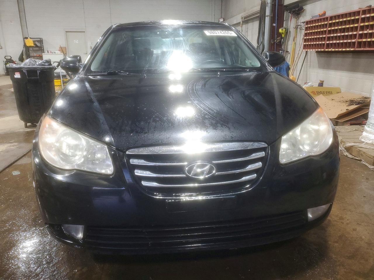 2010 HYUNDAI ELANTRA BLUE photo 5