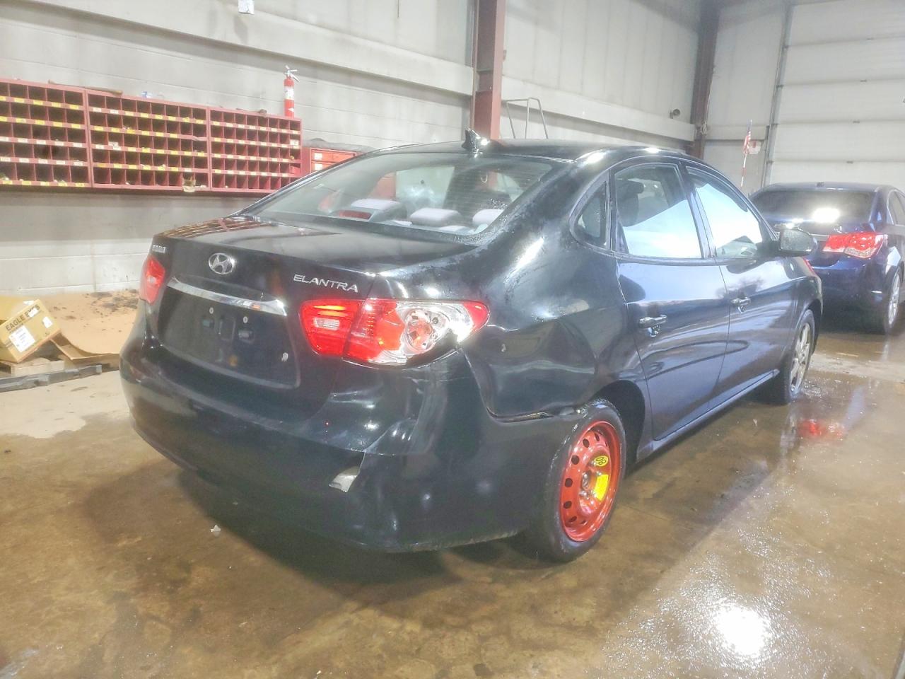 2010 HYUNDAI ELANTRA BLUE photo 3