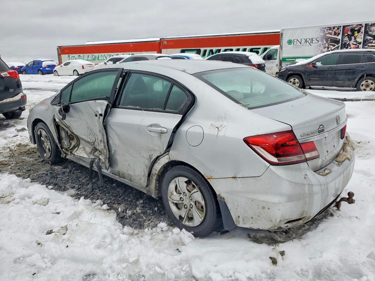 2014 HONDA CIVIC LX photo 2