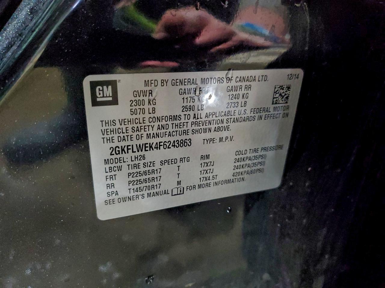 2015 GMC TERRAIN SLE photo 13