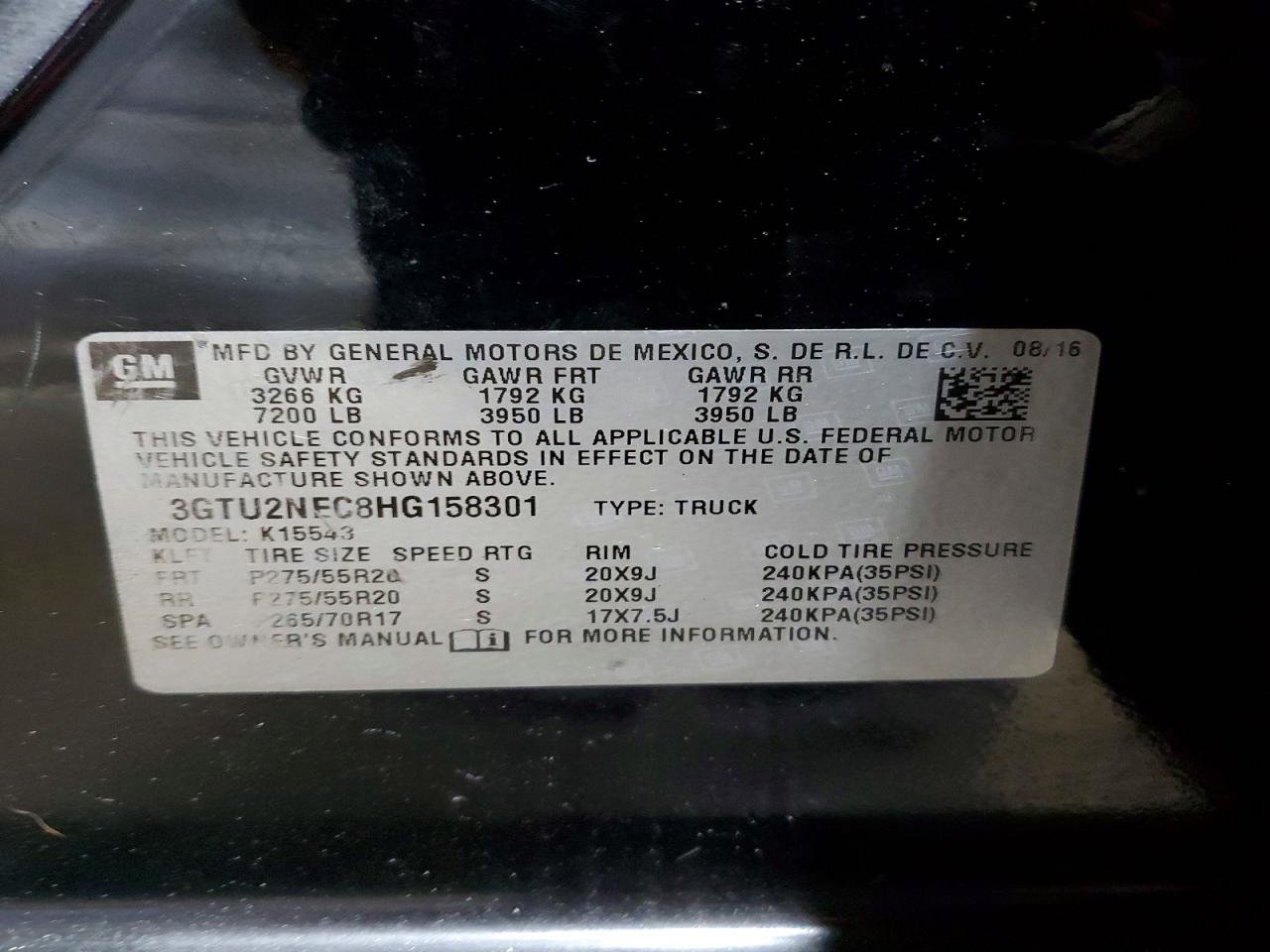 2017 GMC SIERRA K1500 SLT photo 12
