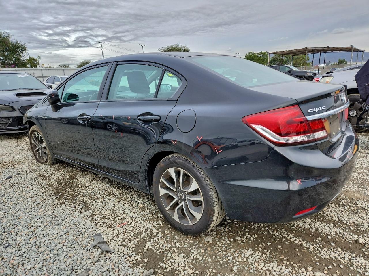 2015 HONDA CIVIC EX photo 2