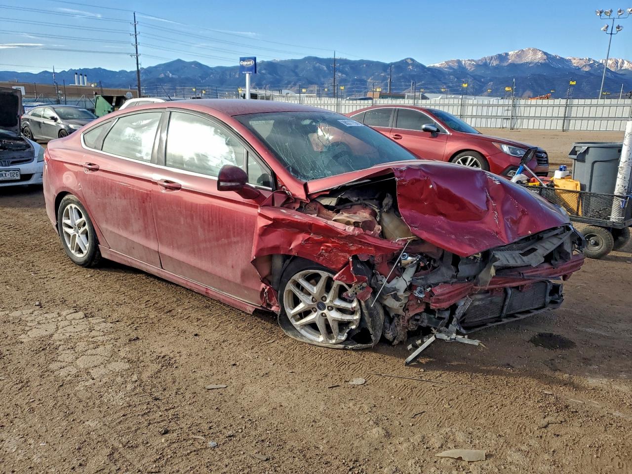 2016 FORD FUSION SE photo 7