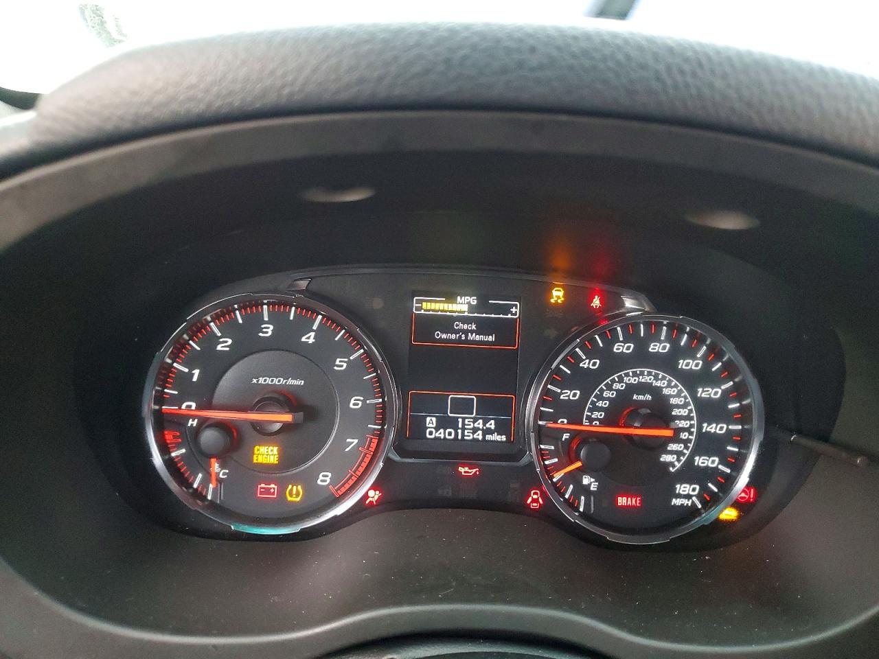 2021 SUBARU WRX PREMIUM photo 9