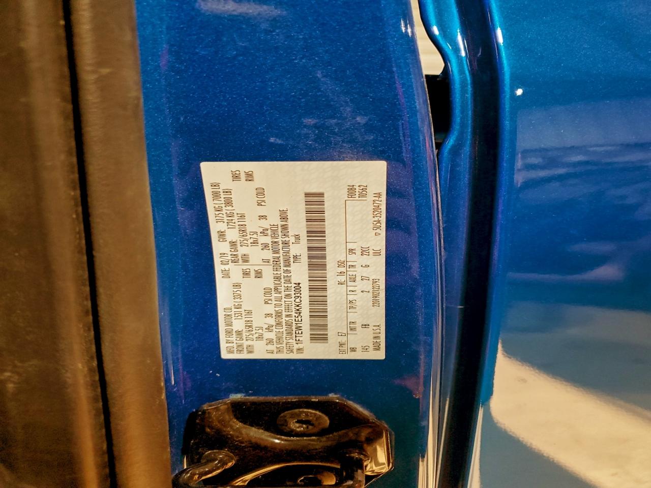 2019 FORD F150 SUPERCREW photo 34