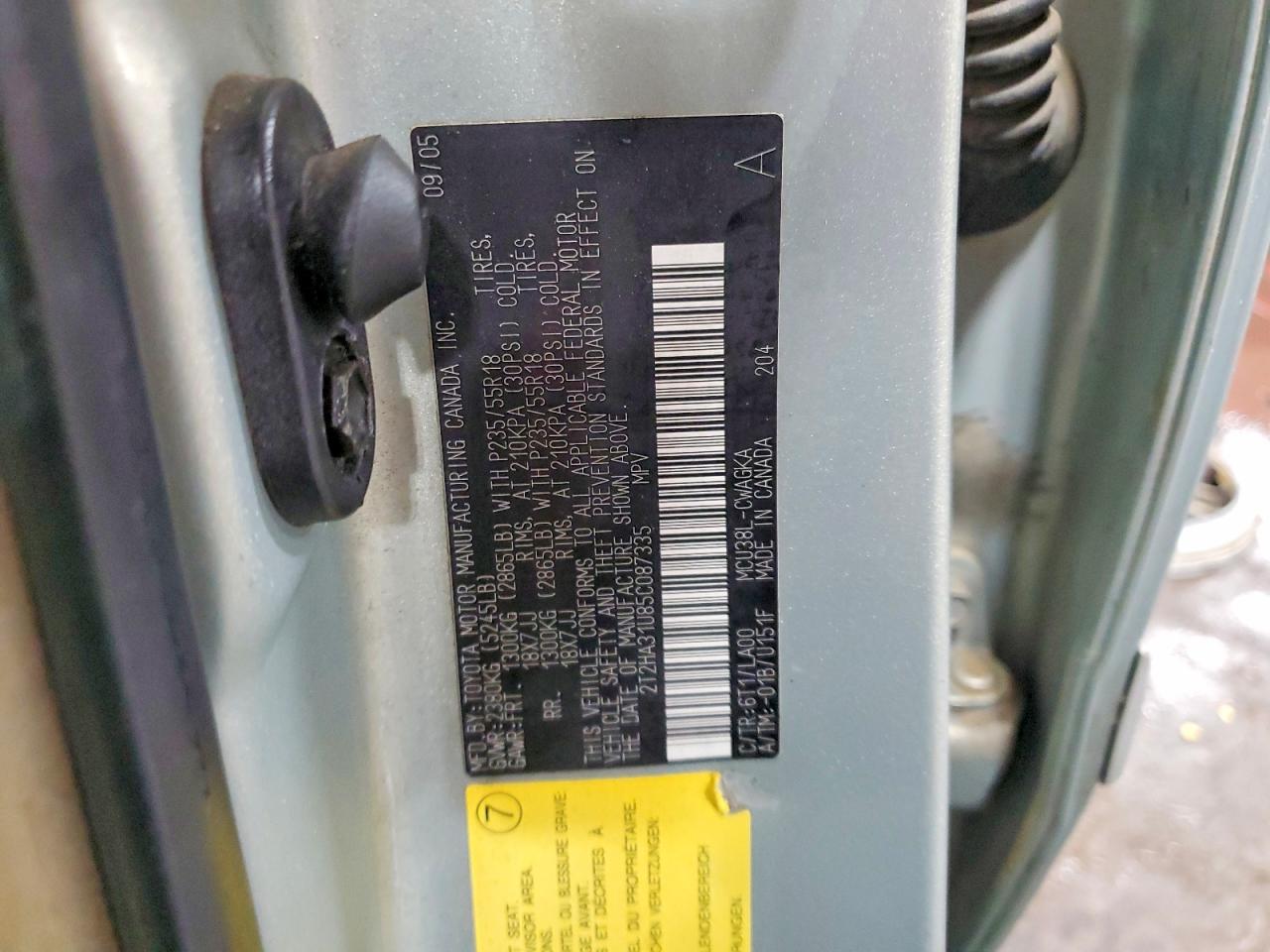2005 LEXUS RX 330 photo 14