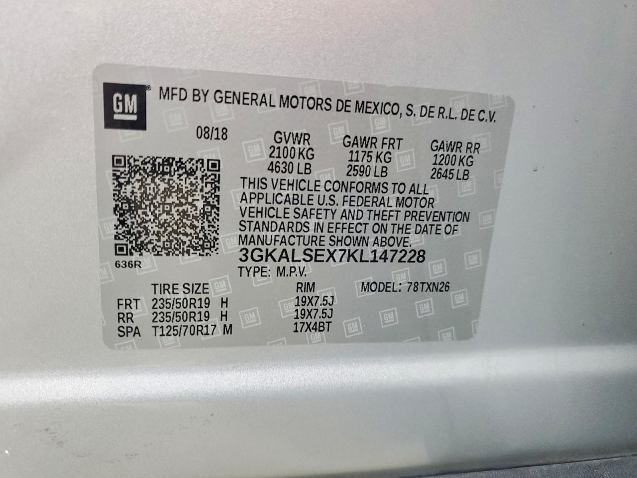 2019 GMC TERRAIN DENALI photo 13