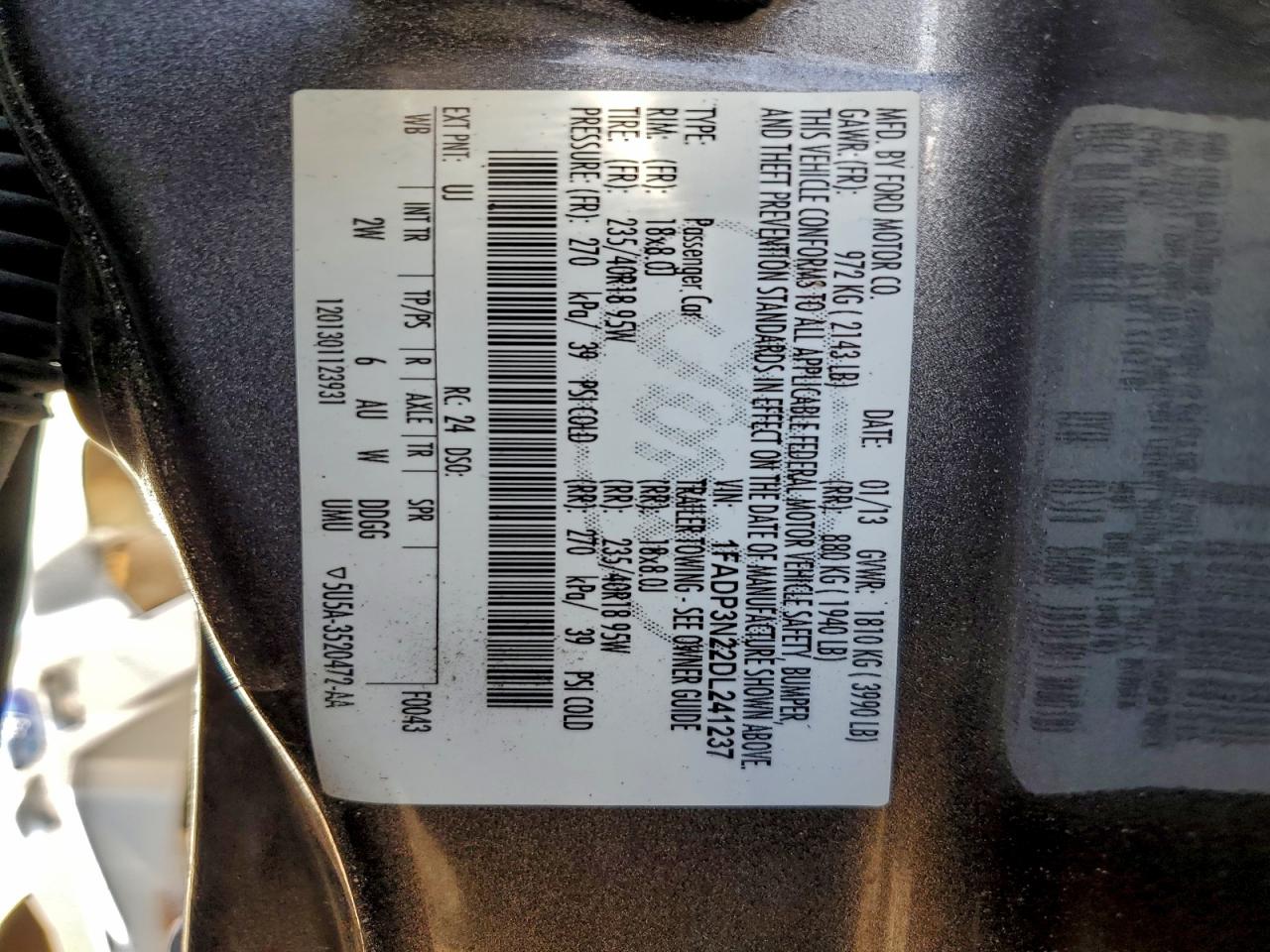2013 FORD FOCUS TITANIUM photo 12