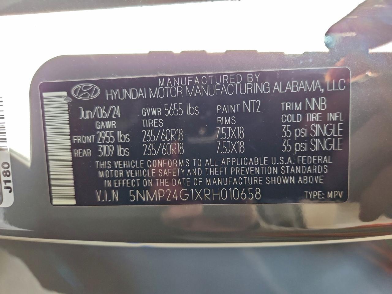 2024 HYUNDAI SANTA FE SEL photo 25