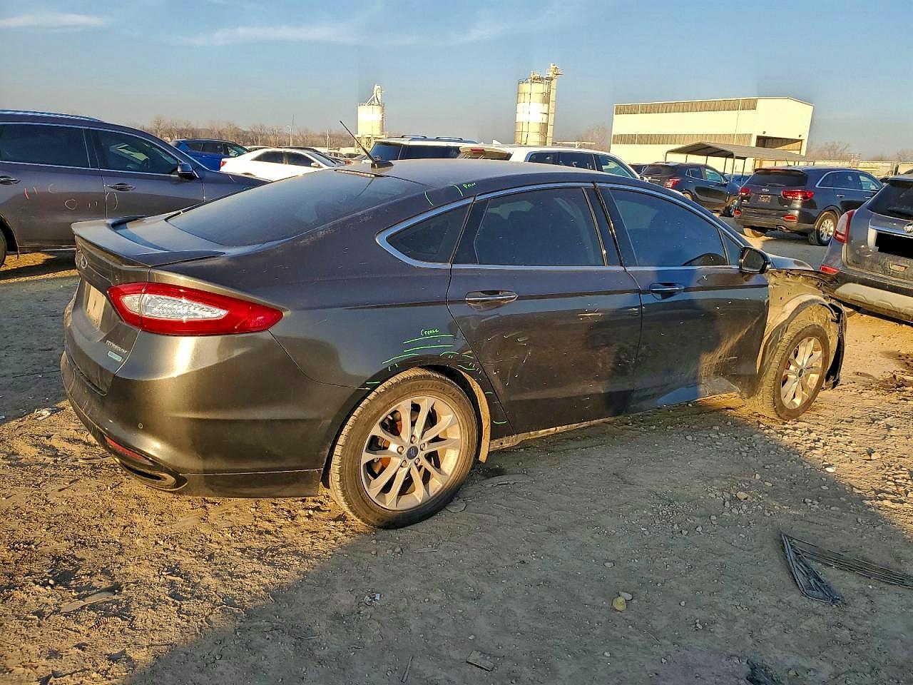 2016 FORD FUSION TITANIUM photo 3