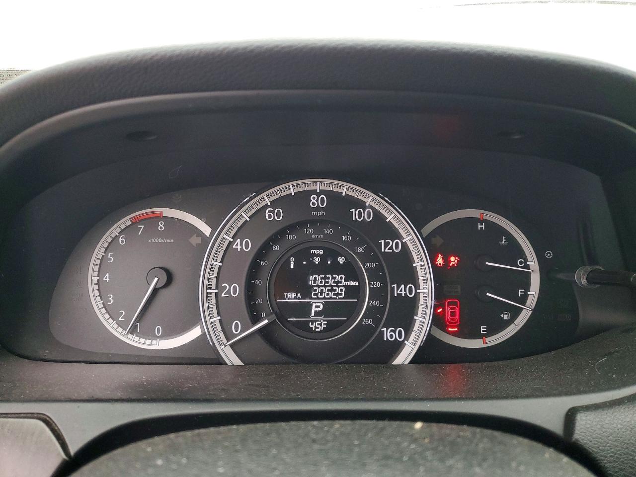 2015 HONDA ACCORD EXL photo 9