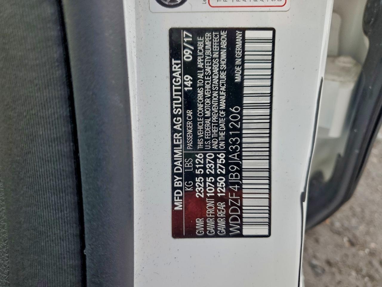 2018 MERCEDES-BENZ E 300 photo 12