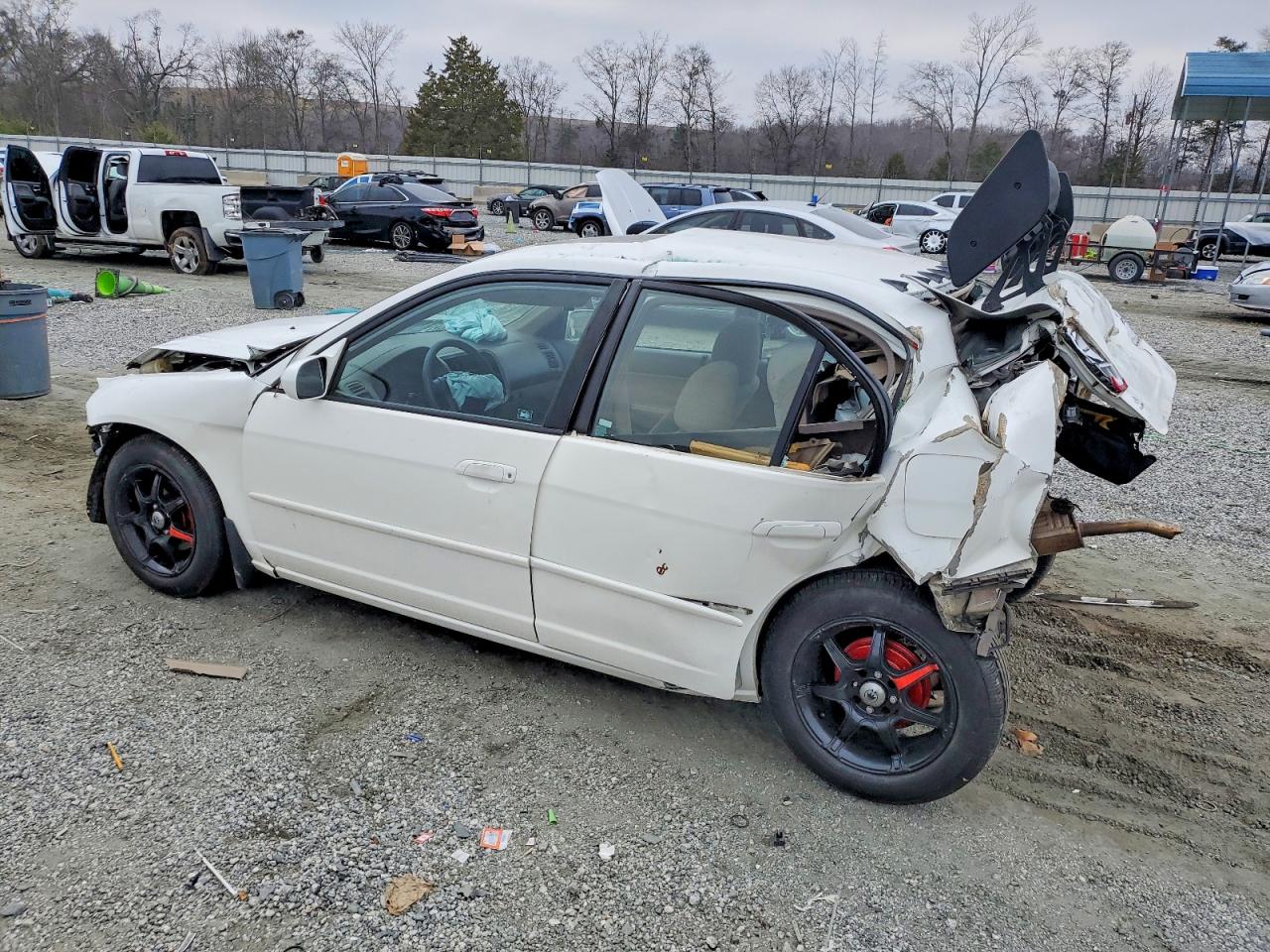 2001 HONDA CIVIC EX photo 2