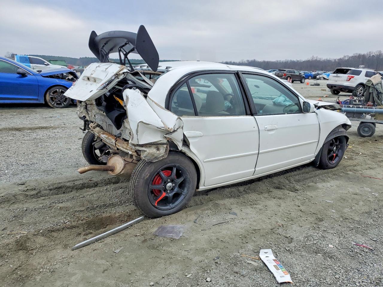 2001 HONDA CIVIC EX photo 3