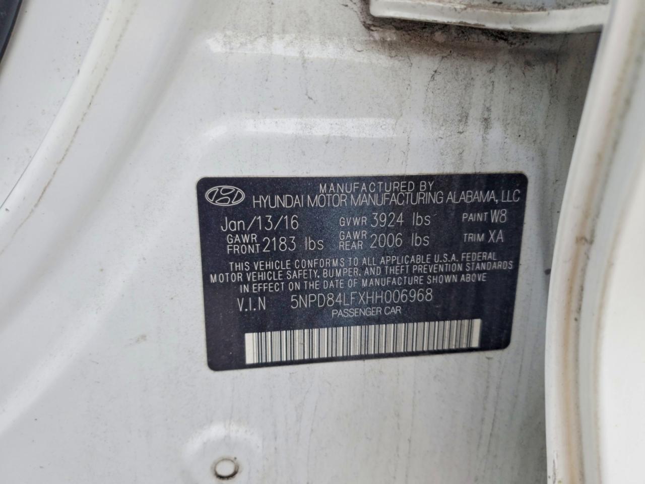 2017 HYUNDAI ELANTRA SE photo 13