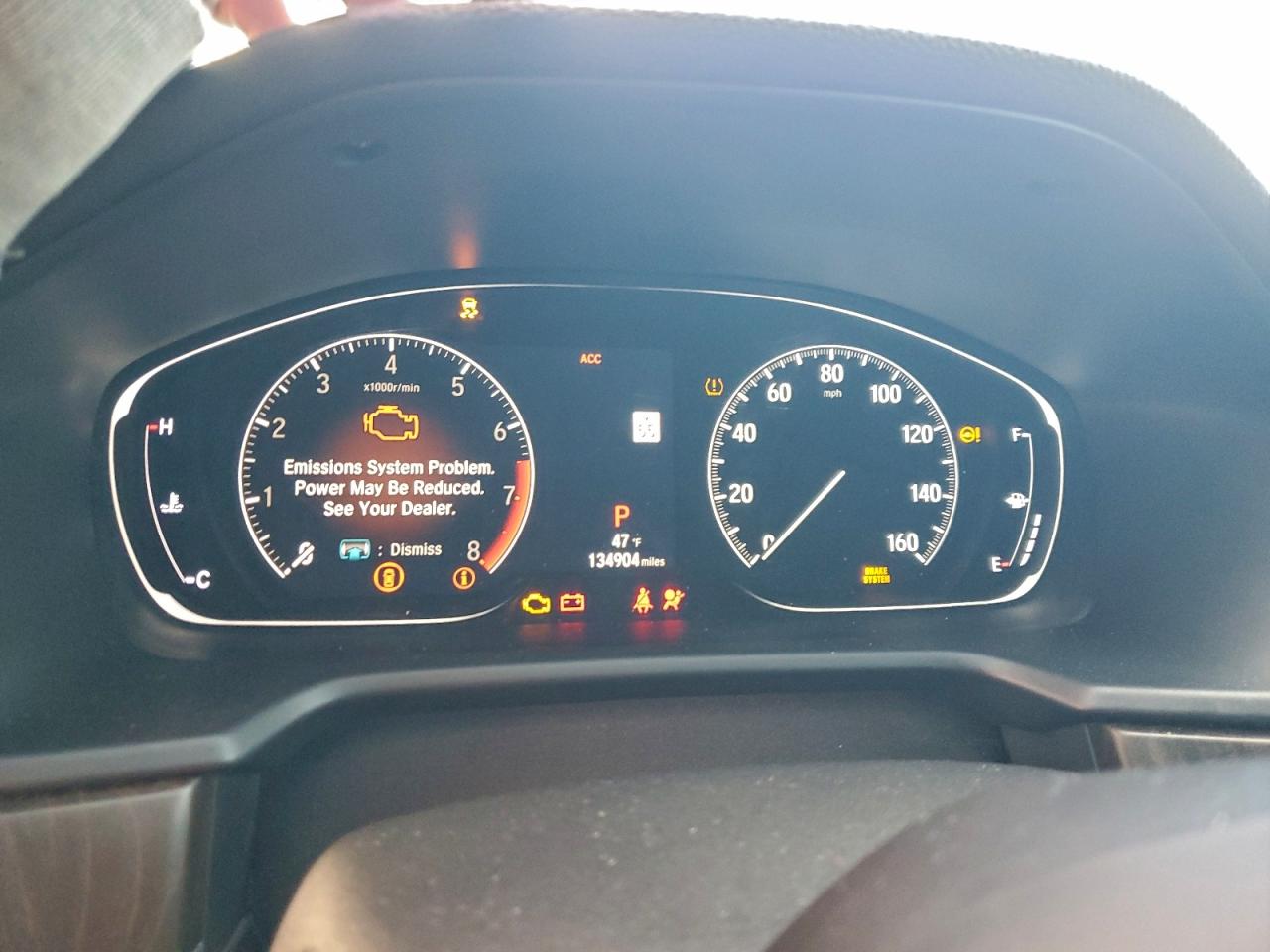 2018 HONDA ACCORD EXL photo 9