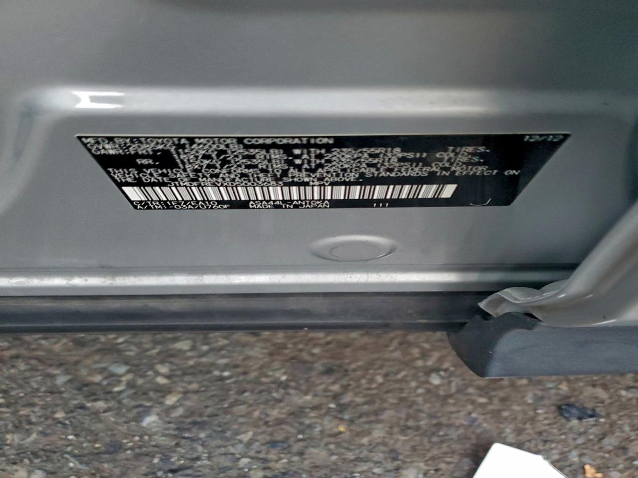 2013 TOYOTA RAV4 LIMITED photo 13