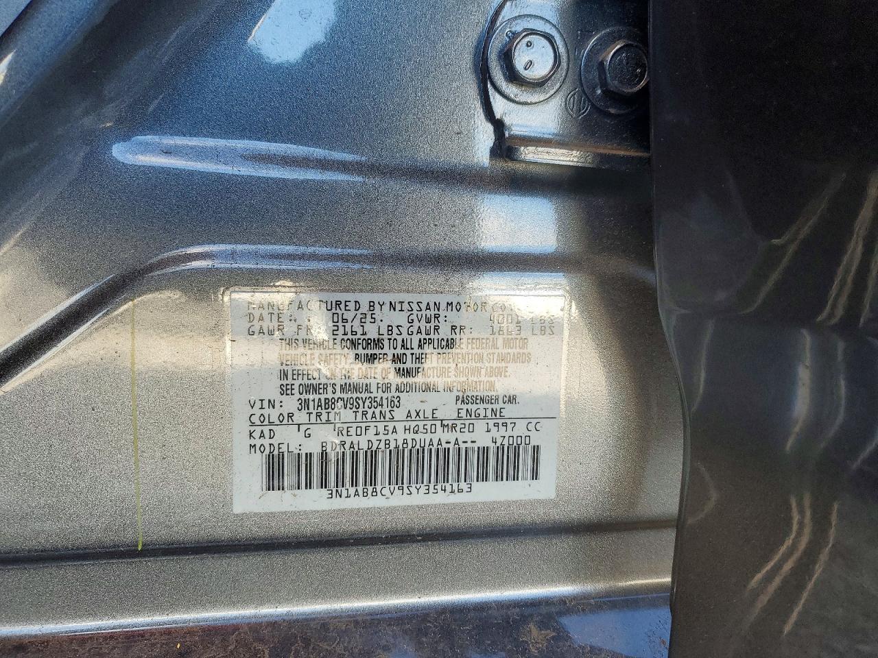 2025 NISSAN SENTRA SV photo 12