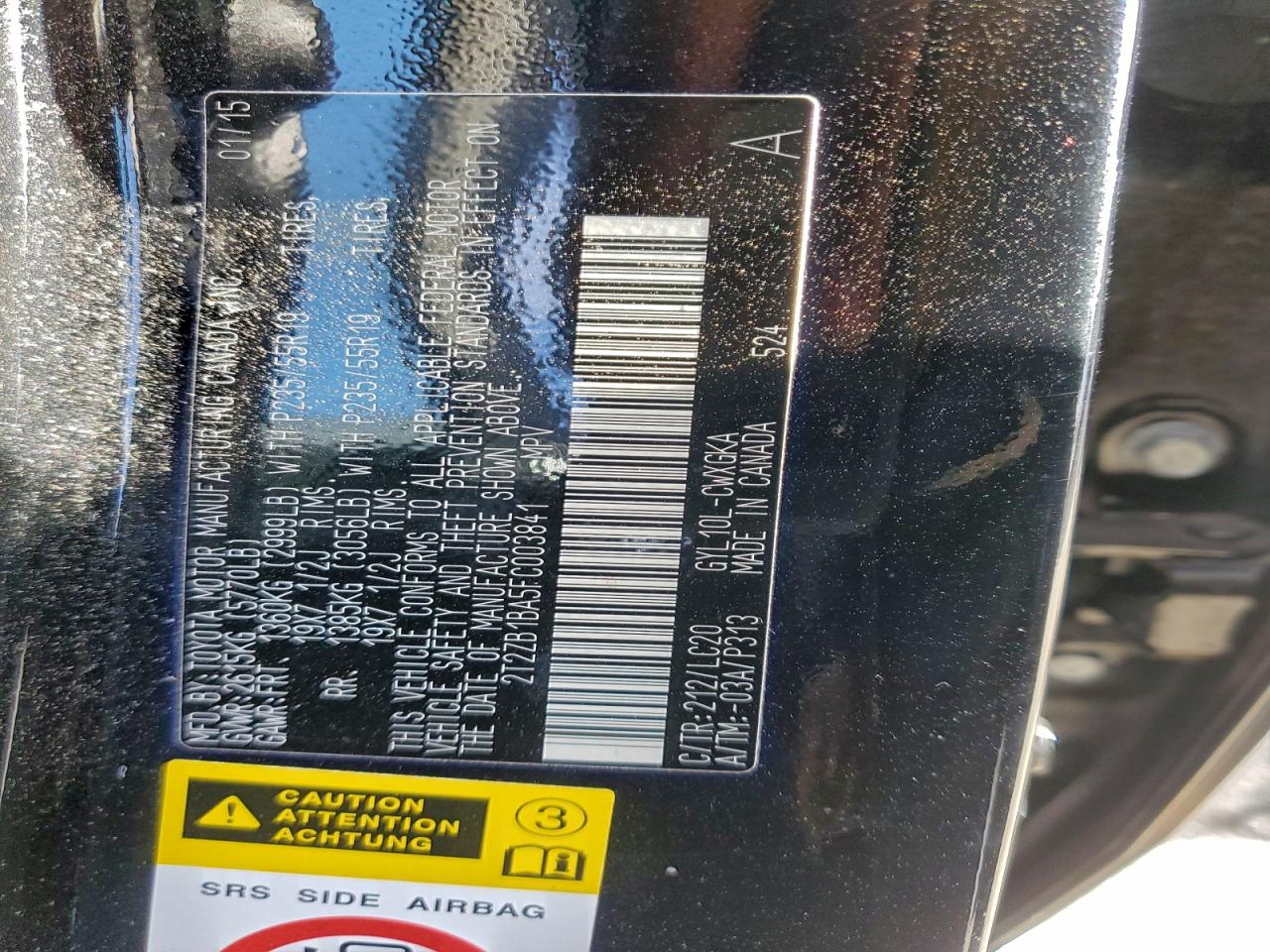 2015 LEXUS RX 450H photo 12