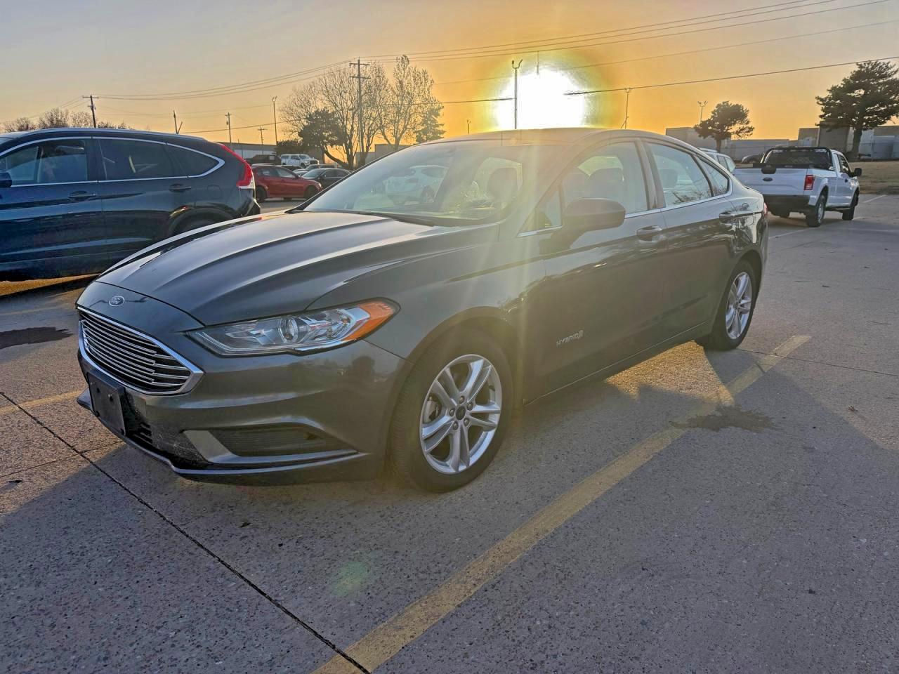 2018 FORD FUSION S HYBRID photo 2