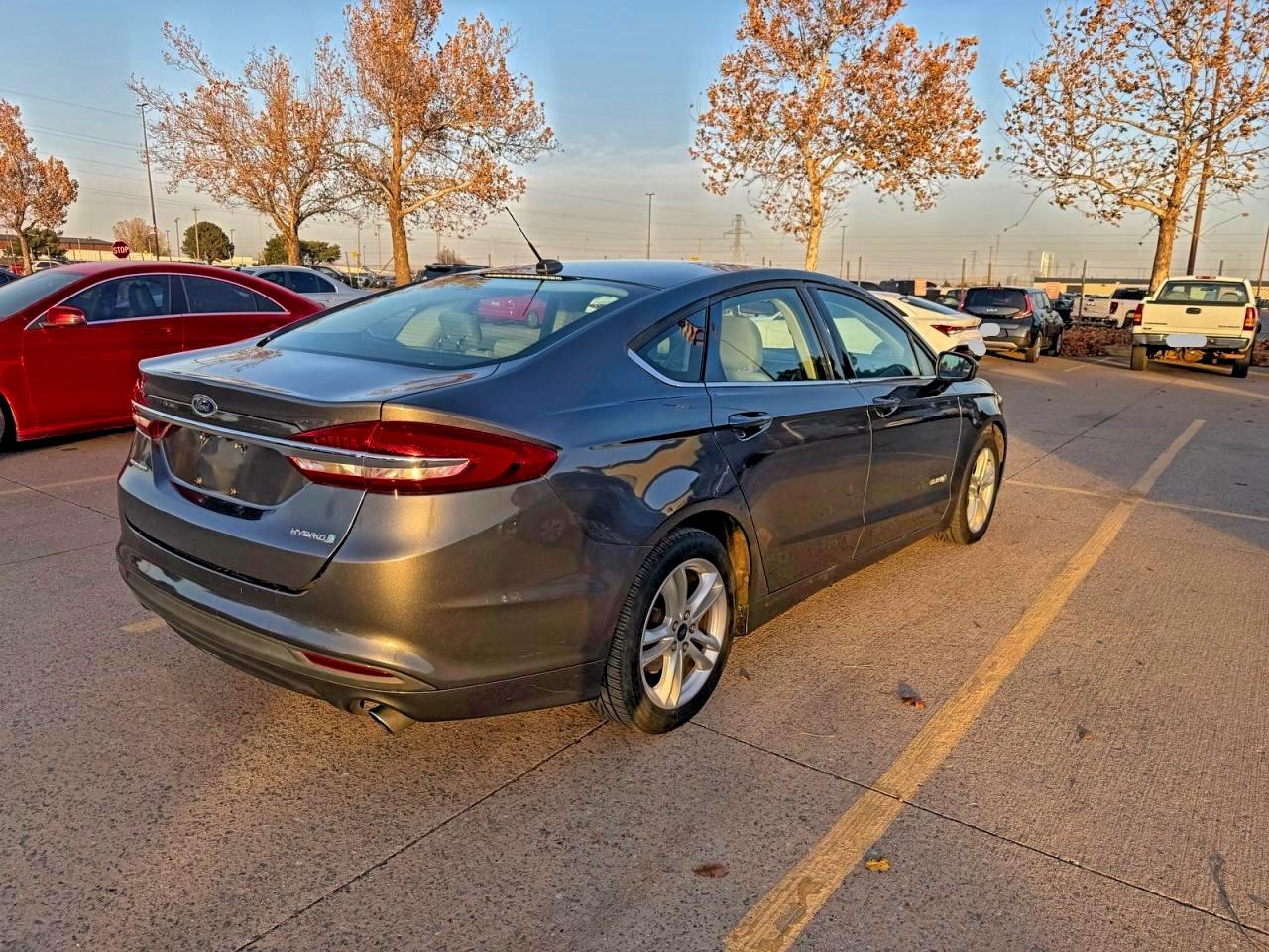 2018 FORD FUSION S HYBRID photo 4