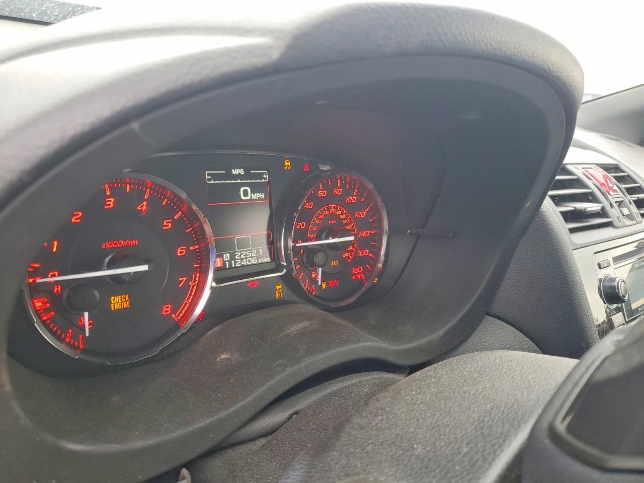 2015 SUBARU WRX photo 9