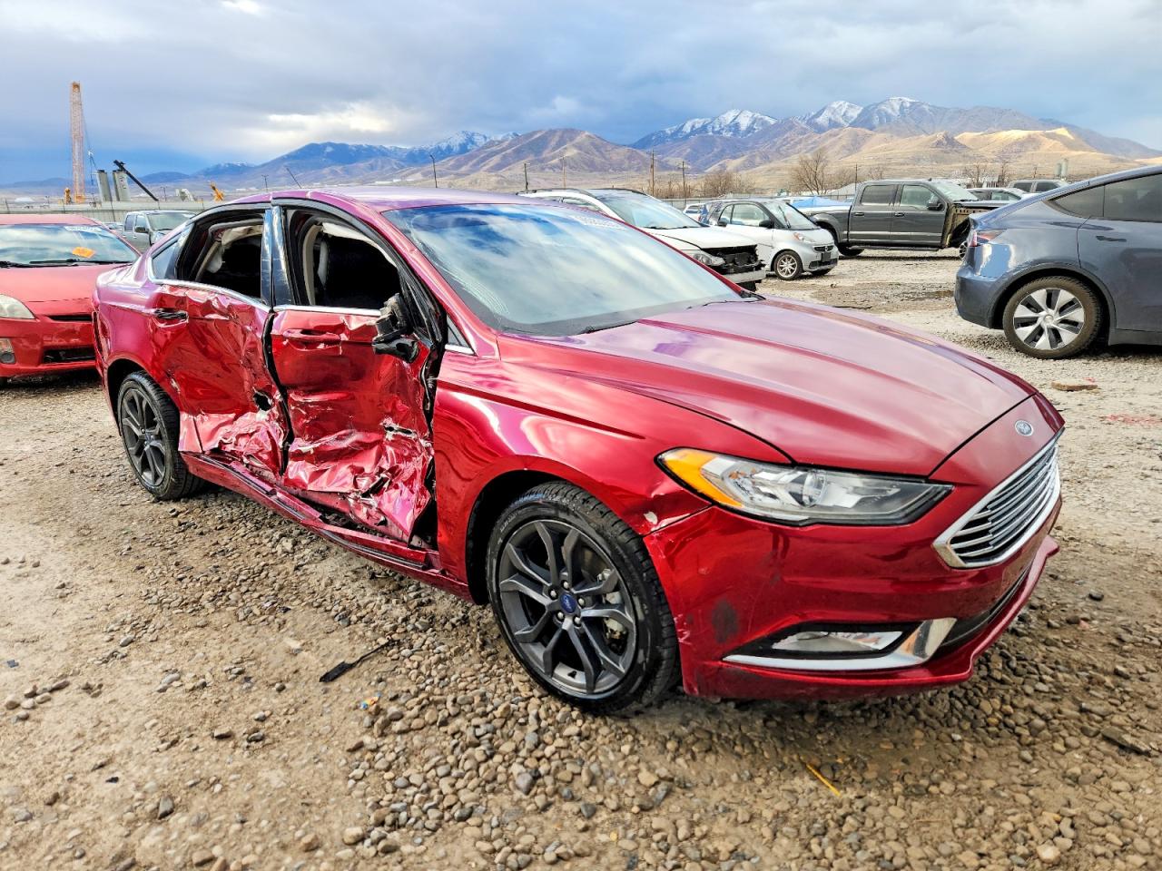 2018 FORD FUSION SE photo 4