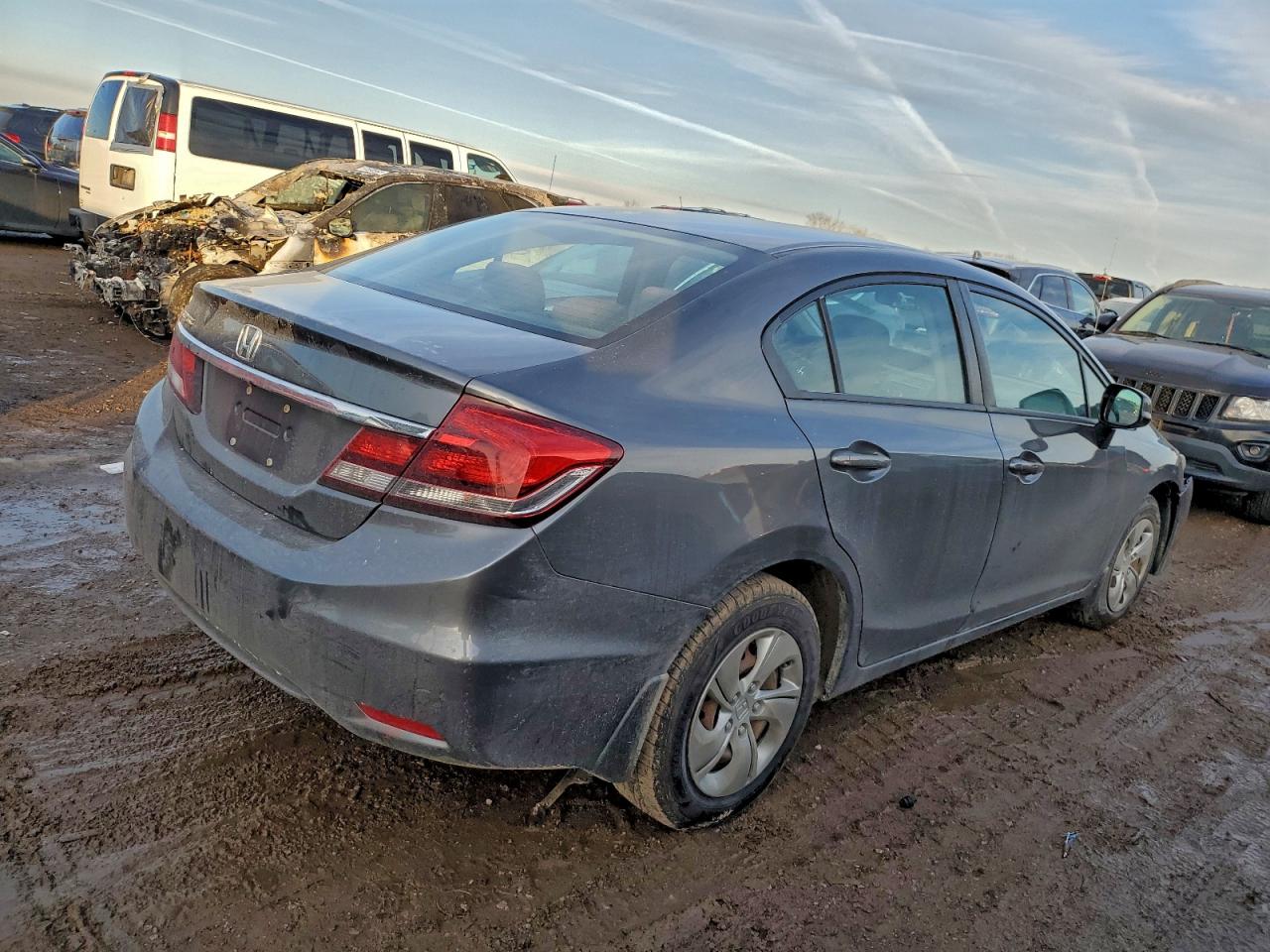 2013 HONDA CIVIC LX photo 3