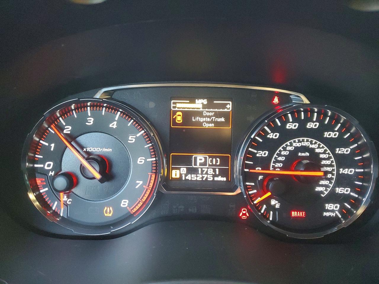 2018 SUBARU WRX PREMIUM photo 9