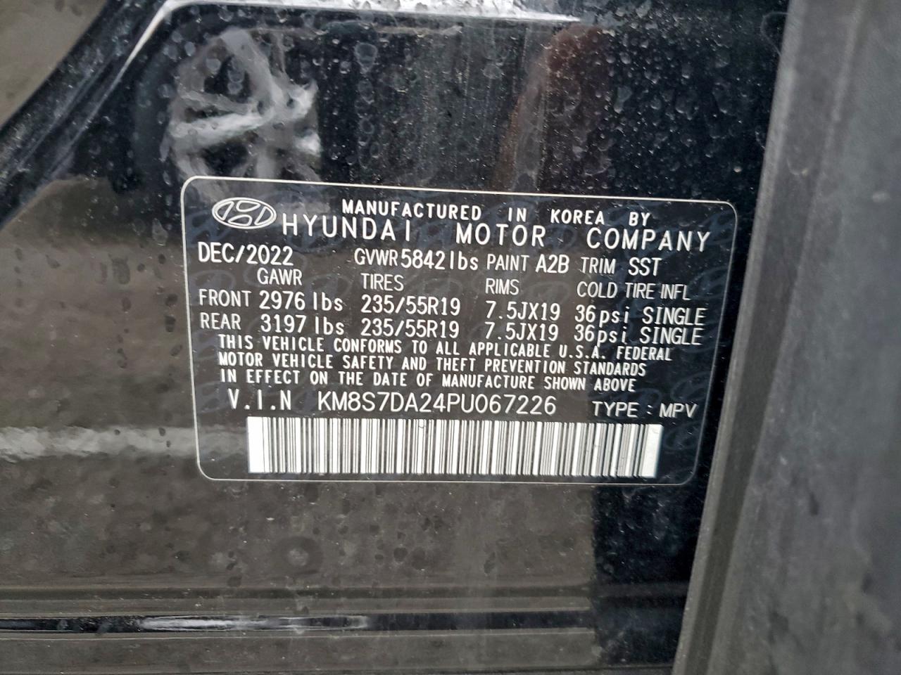 2023 HYUNDAI SANTA FE LIMITED photo 13