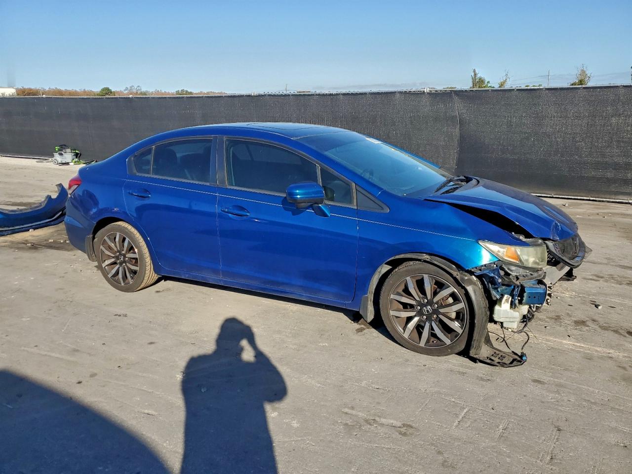 2014 HONDA CIVIC EXL photo 4